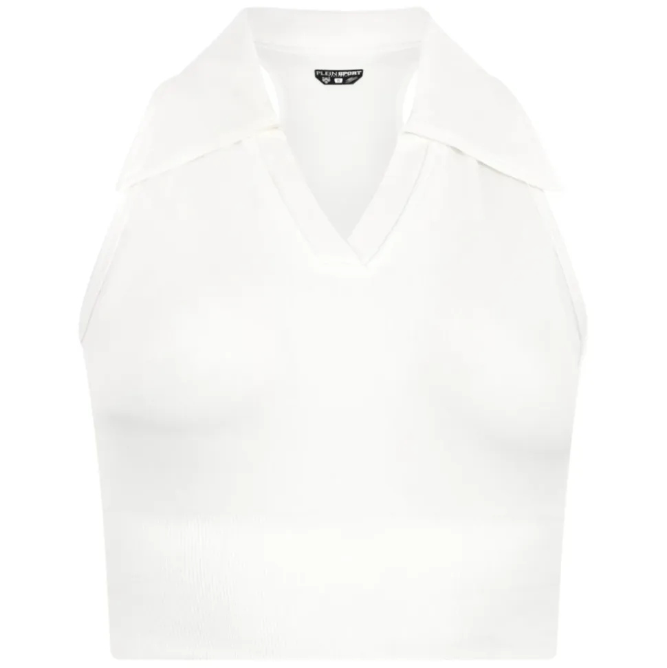 Top Corto con Cuello Polo