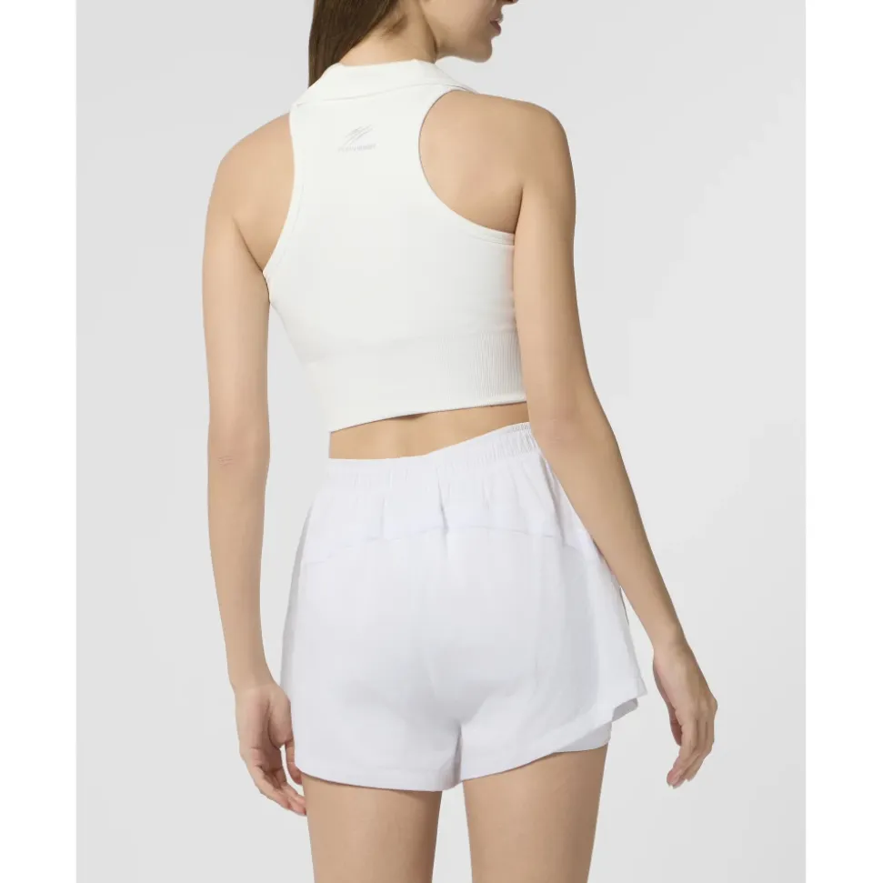 Top Corto con Cuello Polo