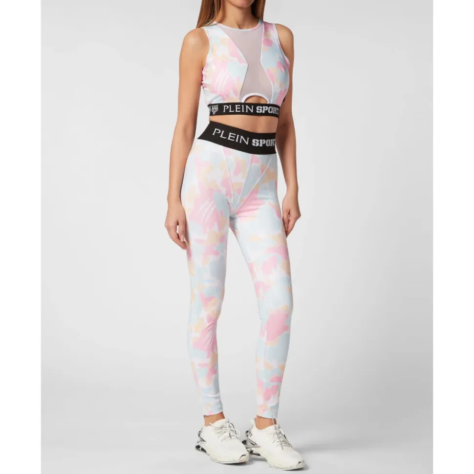 Top Corto de Jogging Camuflaje