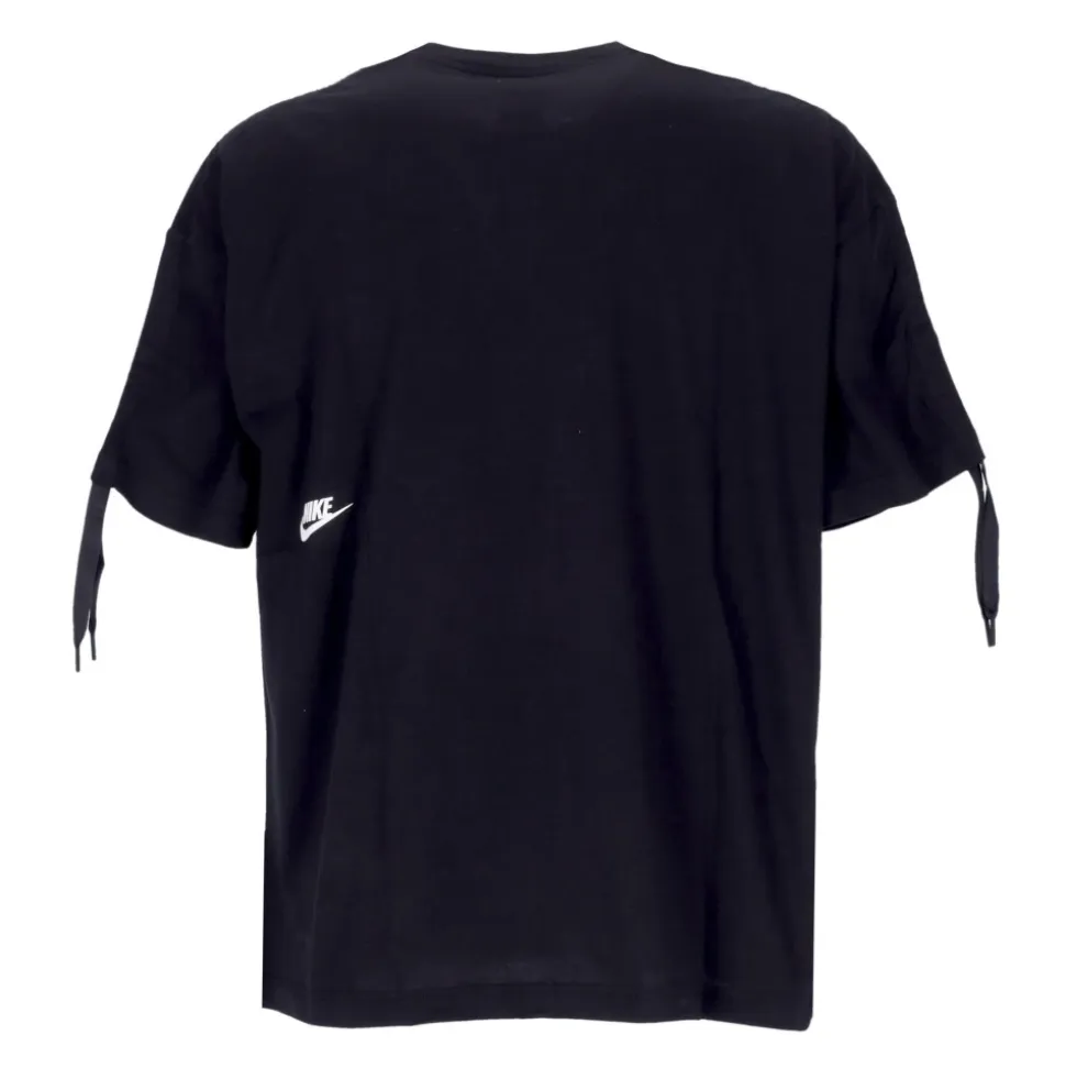 Top de Baile Negro Manga Corta Camiseta