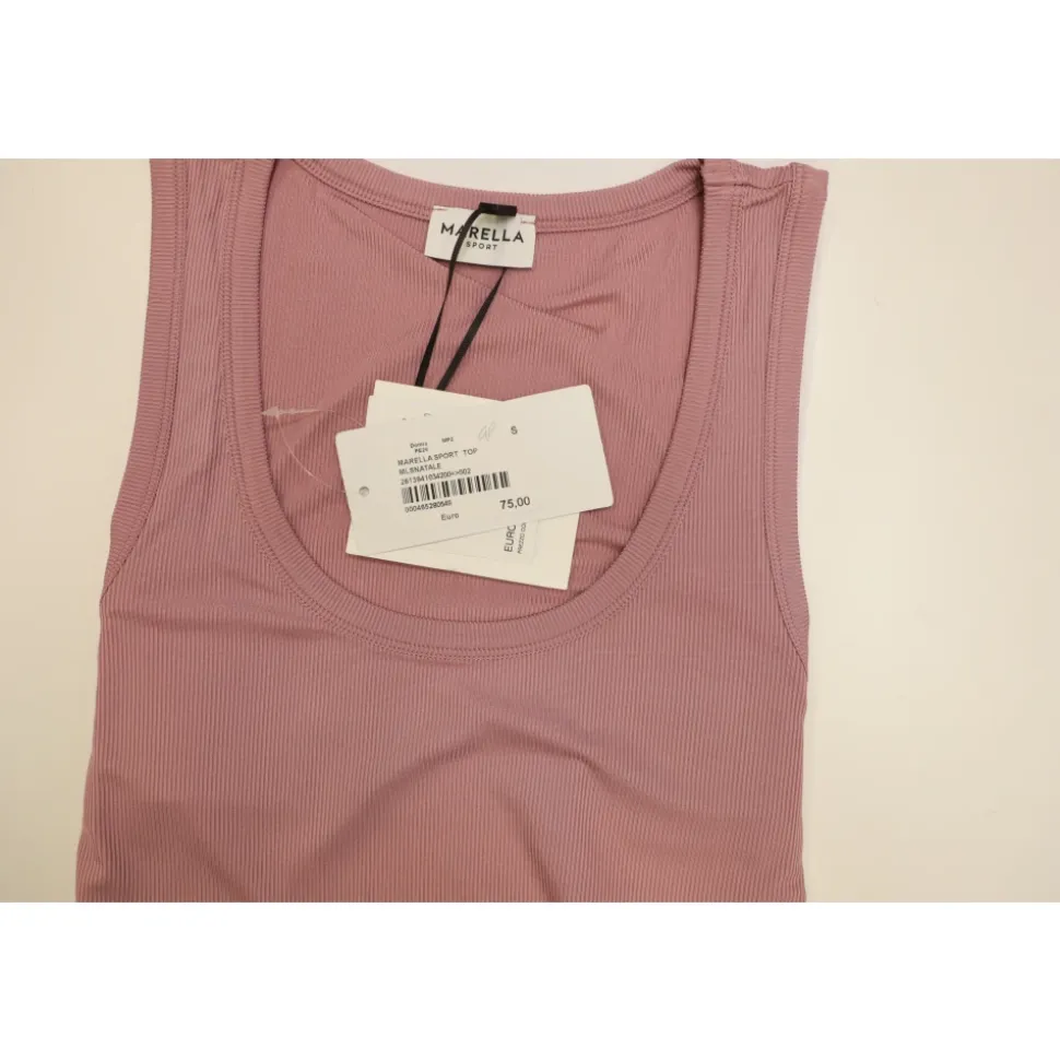 Top de canalé con cuello ancho
