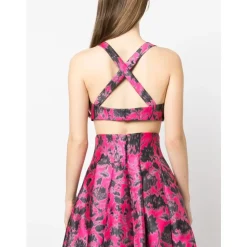 Top Floral Corto