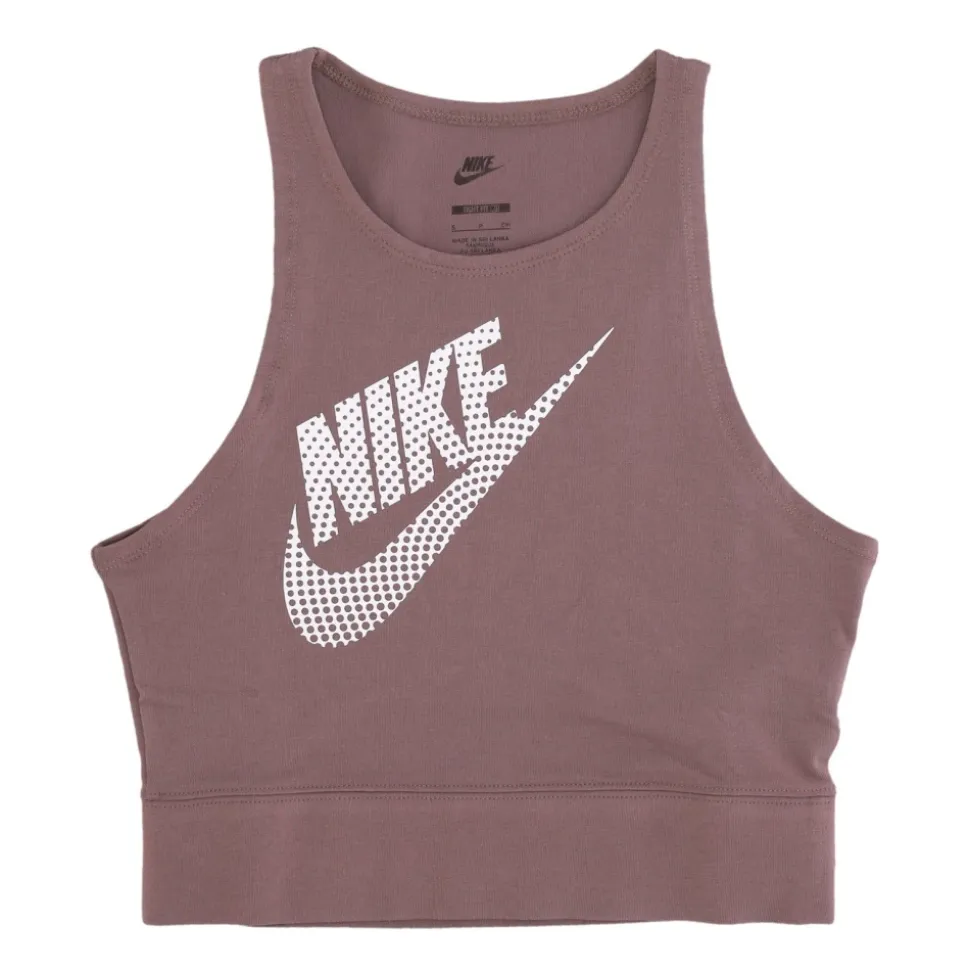 Top Sin Mangas Cuello Redondo
