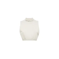 Top sin Mangas Ribeteado Racerback