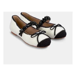 Tweed ballerina