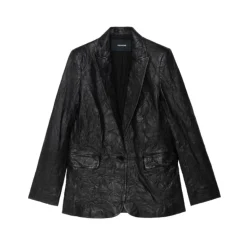 Valse Leather Blazer