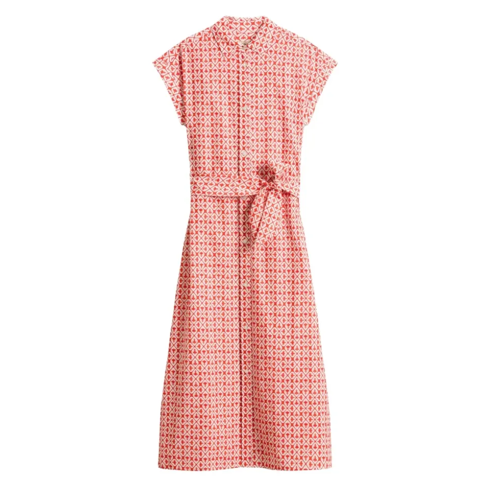 Vestido Camisero de Algodón y Viscosa