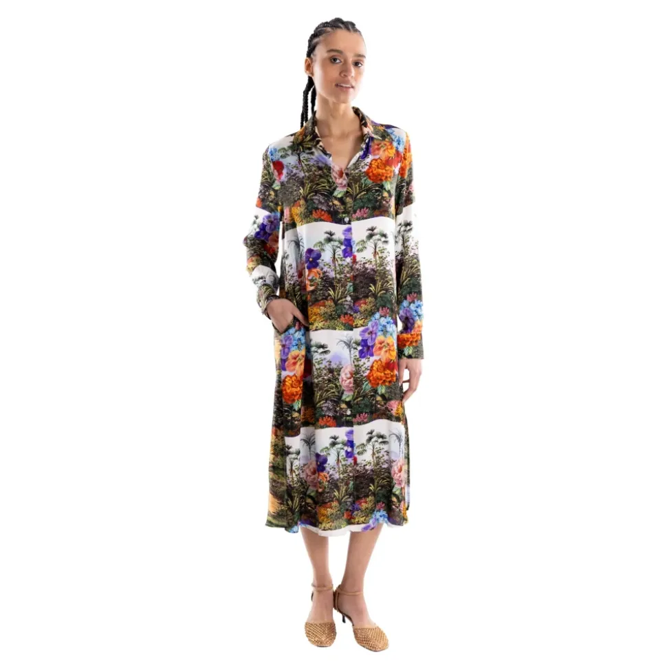 Vestido Camisero Largo