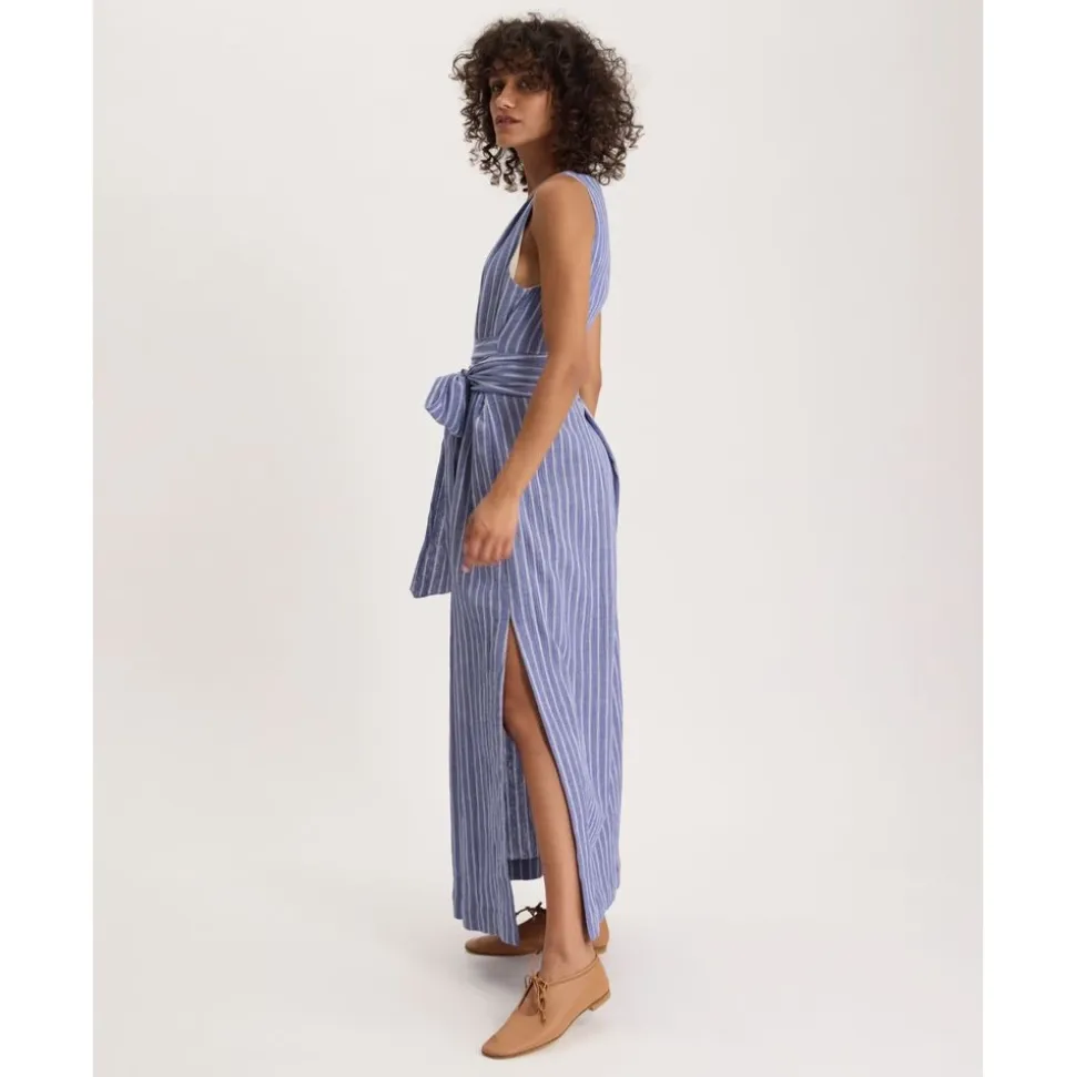 Vestido con Lazo Ambre