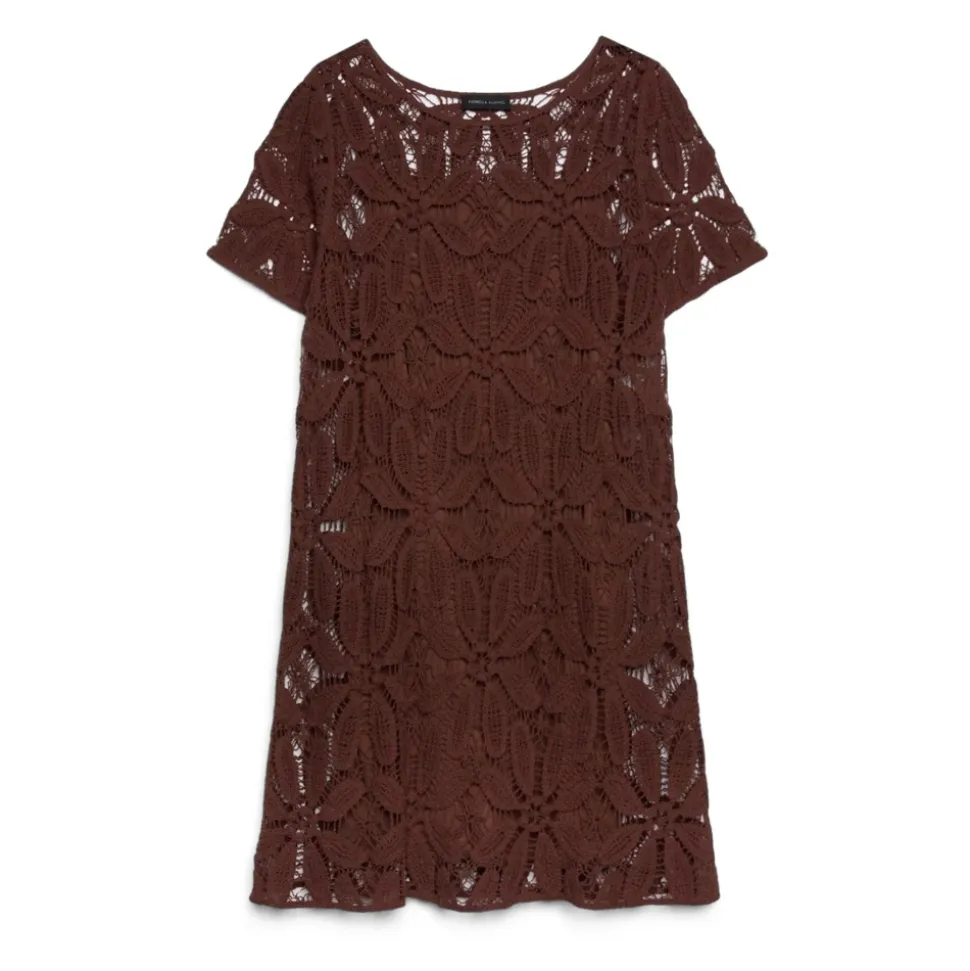 Vestido Corto de Ganchillo