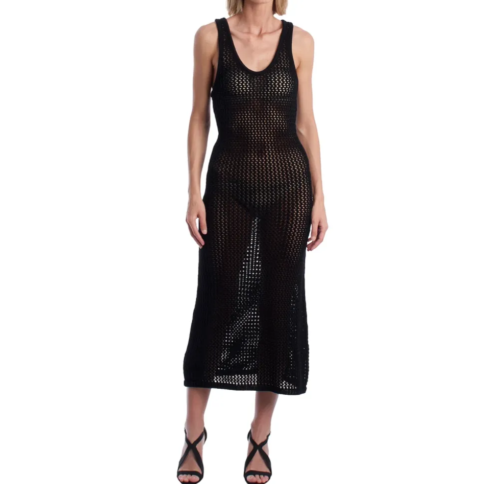 Vestido de Punto sin Mangas