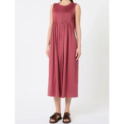 Vestido Fluido de Punto de Algodón