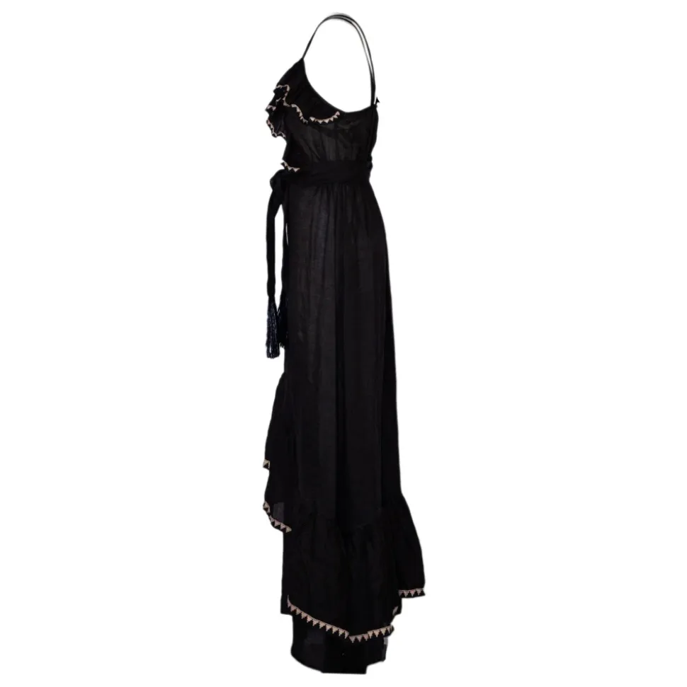 Vestido Largo de Ramio