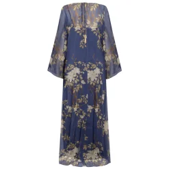 Vestido Maxi con Cuello en V