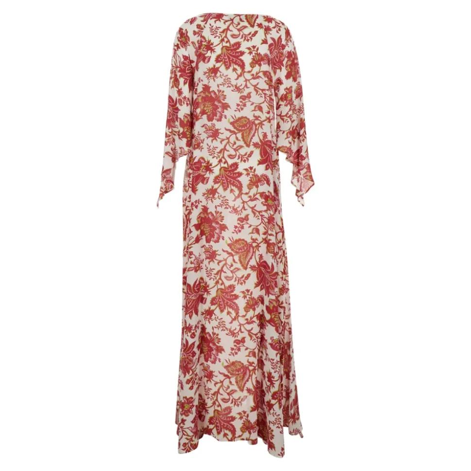 Vestido Maxi de Mangas Largas