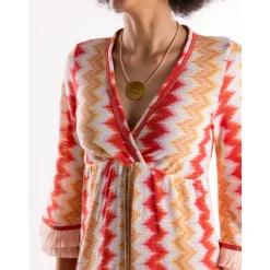 Vestido Maxi Zigzag