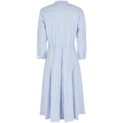 Vestido midi a rayas