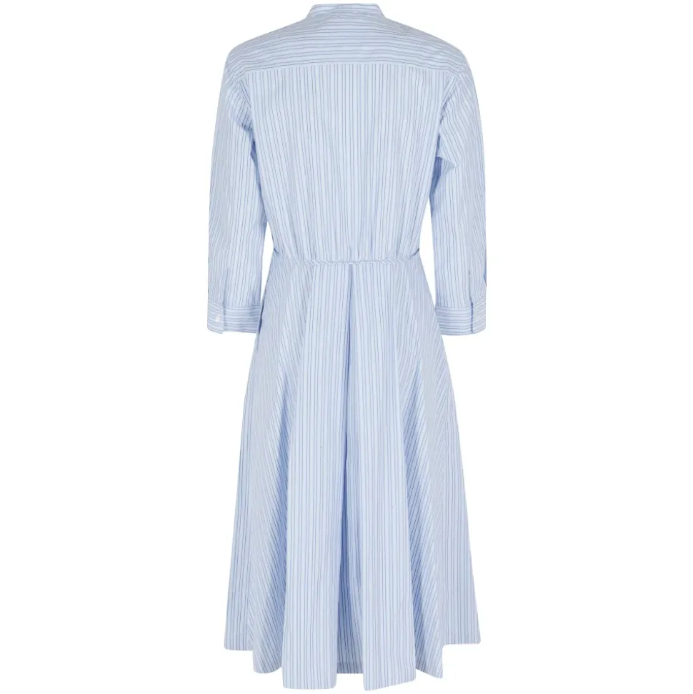 Vestido midi a rayas