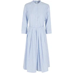 Vestido midi a rayas