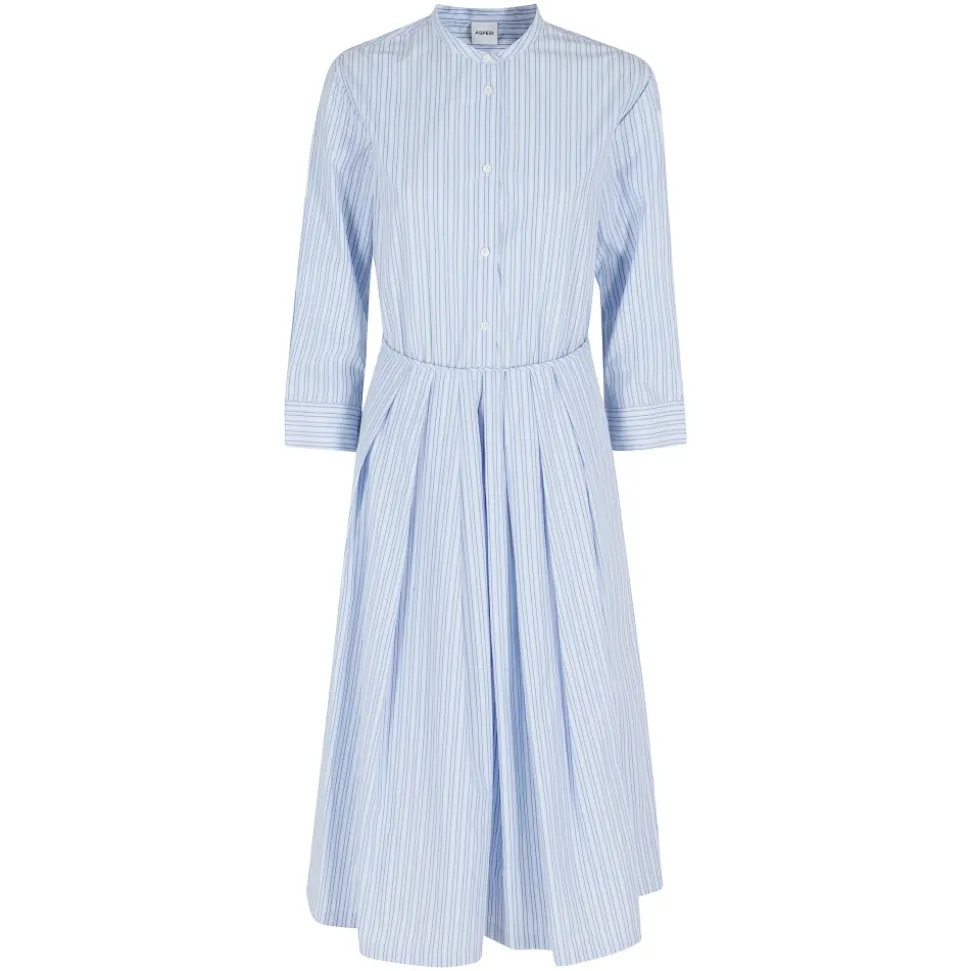 Vestido midi a rayas