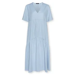 Vestido Midi con Volantes
