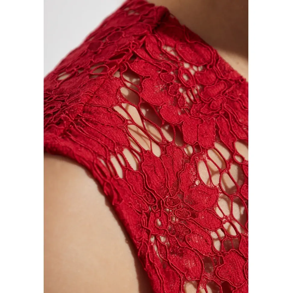 Vestido Midi de Encaje