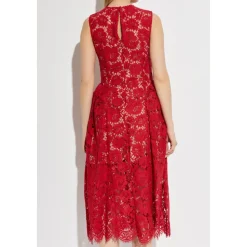 Vestido Midi de Encaje