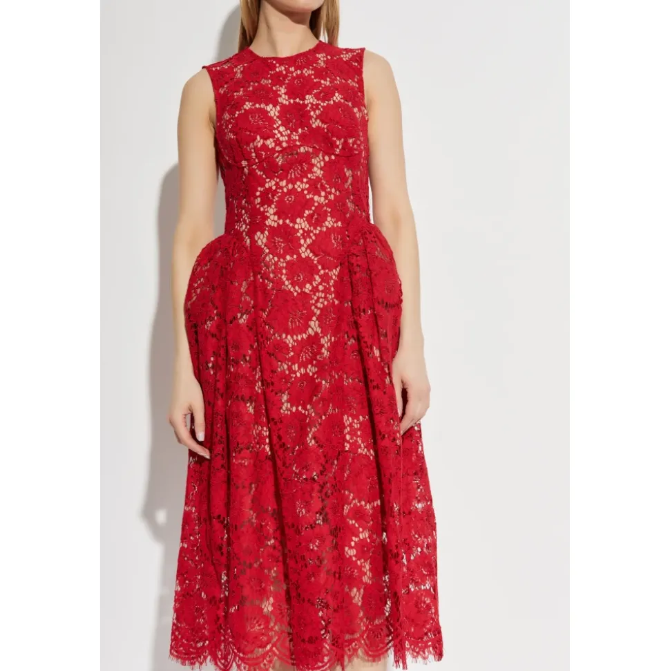 Vestido Midi de Encaje