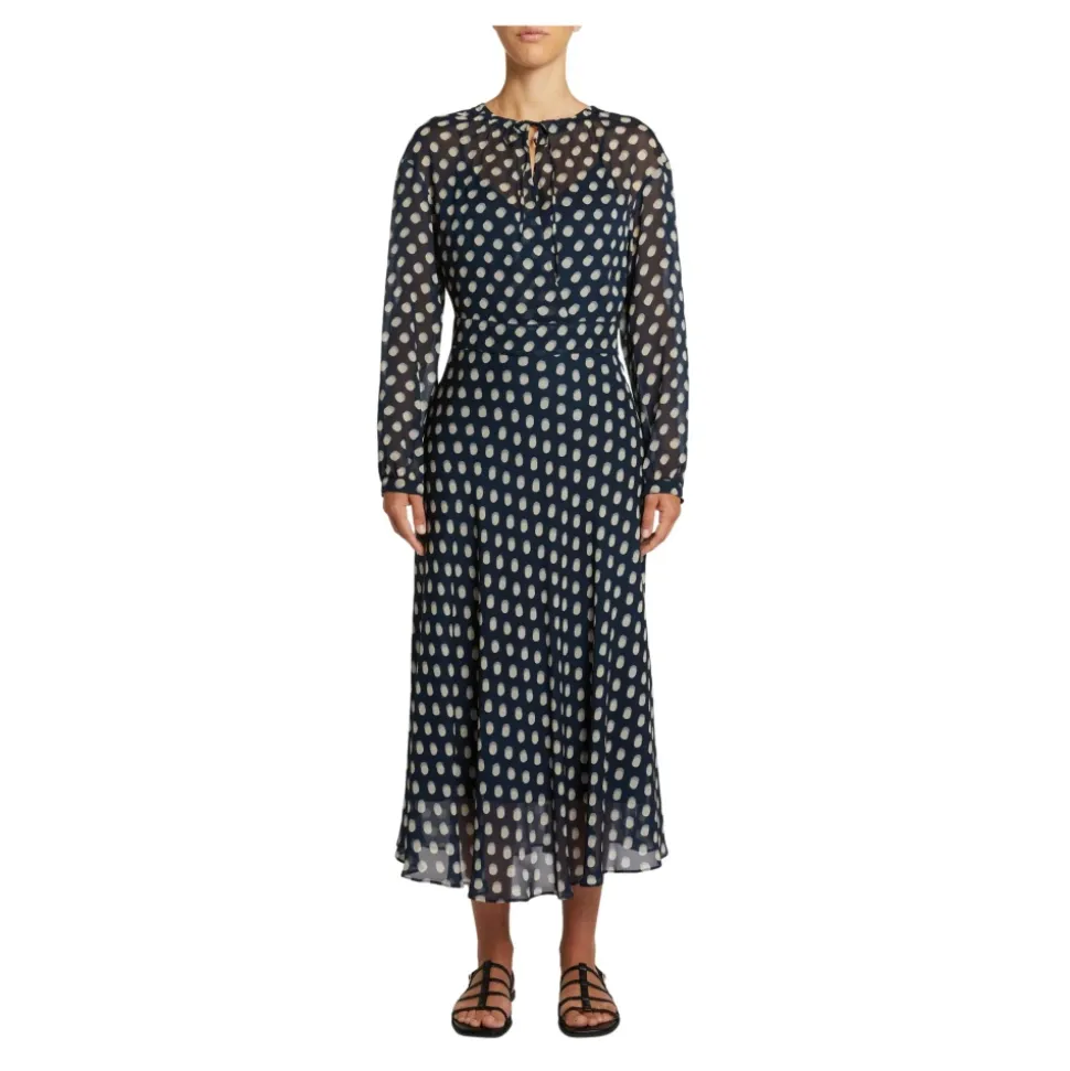 Vestido Midi de Georgette