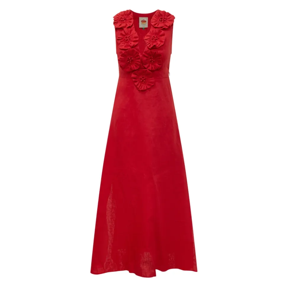 Vestido Midi de Lino Premium Euroflax