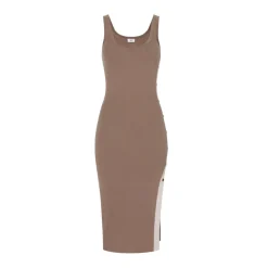 Vestido Midi de Punto Ajustado
