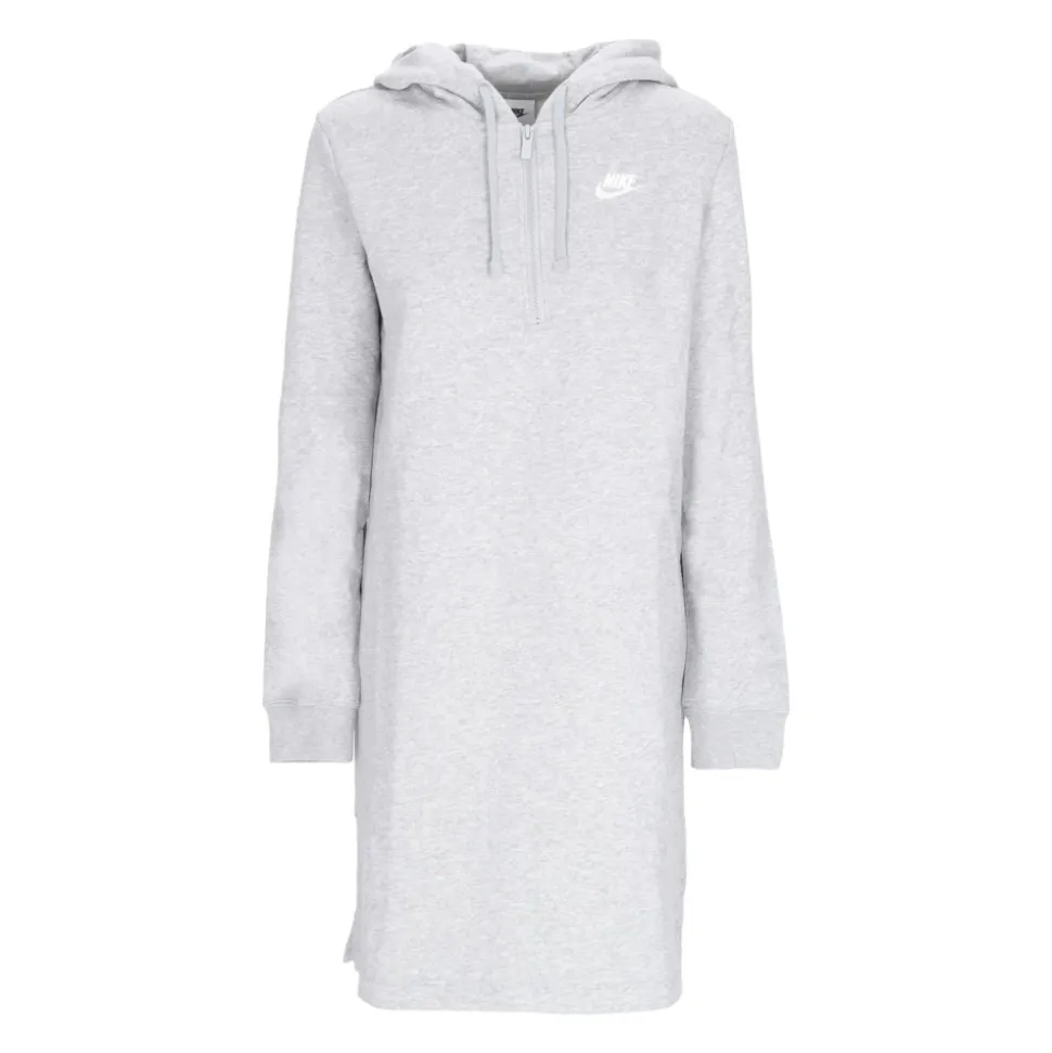 Vestido sudadera deportivo con aberturas laterales