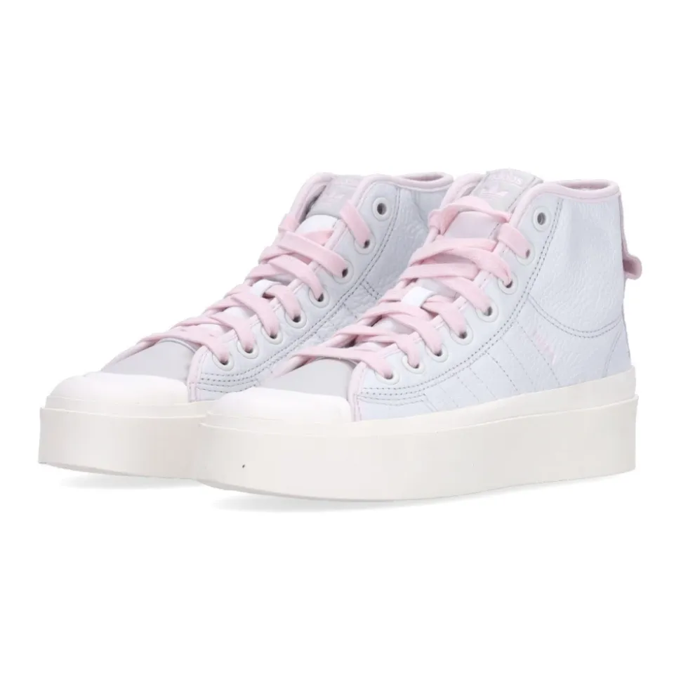 Zapatillas Altas Blancas Cristal