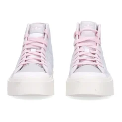Zapatillas Altas Blancas Cristal