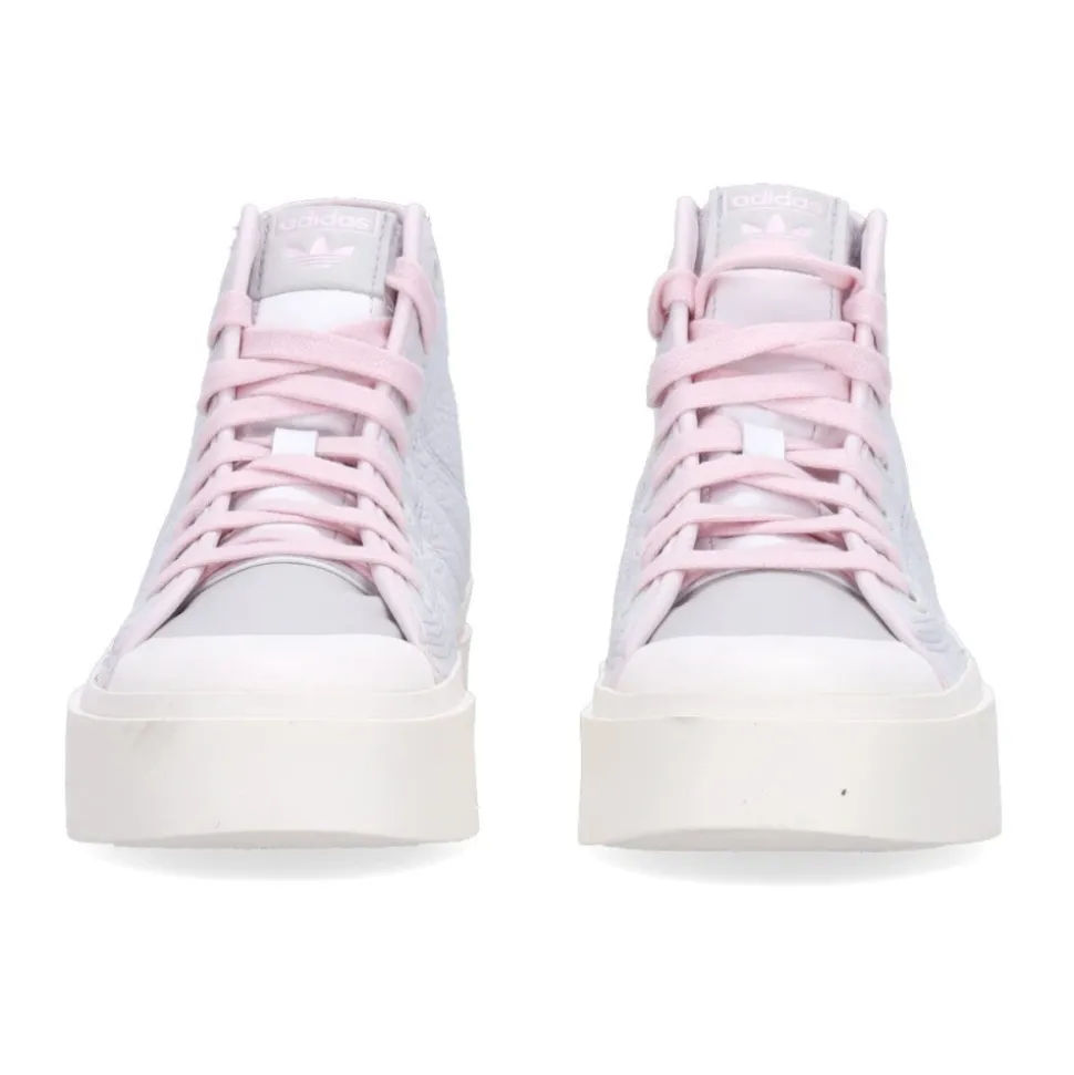 Zapatillas Altas Blancas Cristal