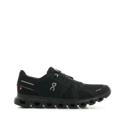 Zapatillas Chunky Negras con Estampado de Logotipo