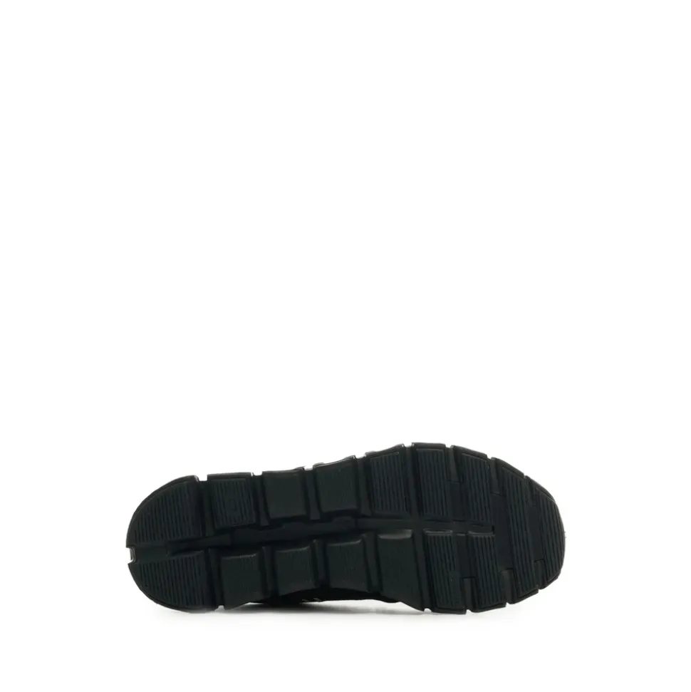 Zapatillas Chunky Negras con Estampado de Logotipo