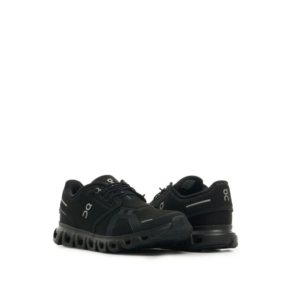 Zapatillas Chunky Negras con Estampado de Logotipo