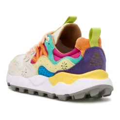 Zapatillas deportivas de ante y tejido técnico YAMANO 3 WOMAN