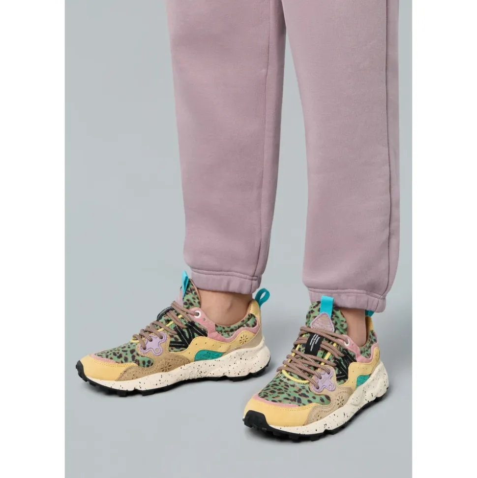 Zapatillas deportivas de ante y tejido YAMANO 3 WOMAN
