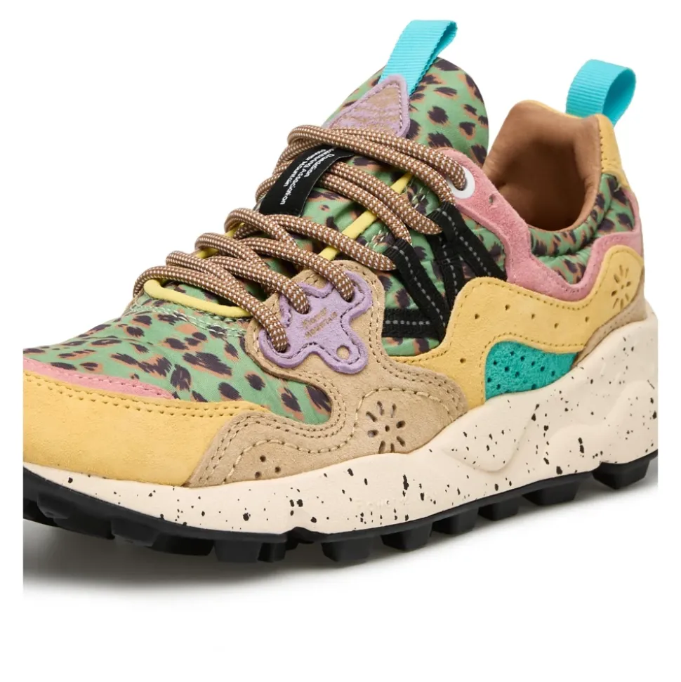 Zapatillas deportivas de ante y tejido YAMANO 3 WOMAN