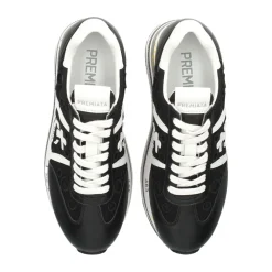 Zapatillas Deportivas Perforadas con Cordones y Suela de Plataforma