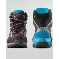 Zapatillas de senderismo para mujer en carbono azul