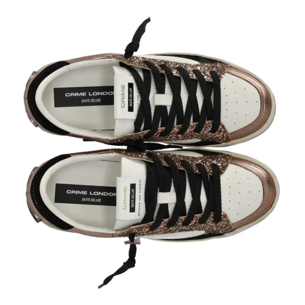 Zapatilla Sk8 Deluxe Bronce/Blanco