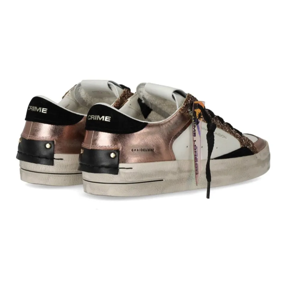Zapatilla Sk8 Deluxe Bronce/Blanco