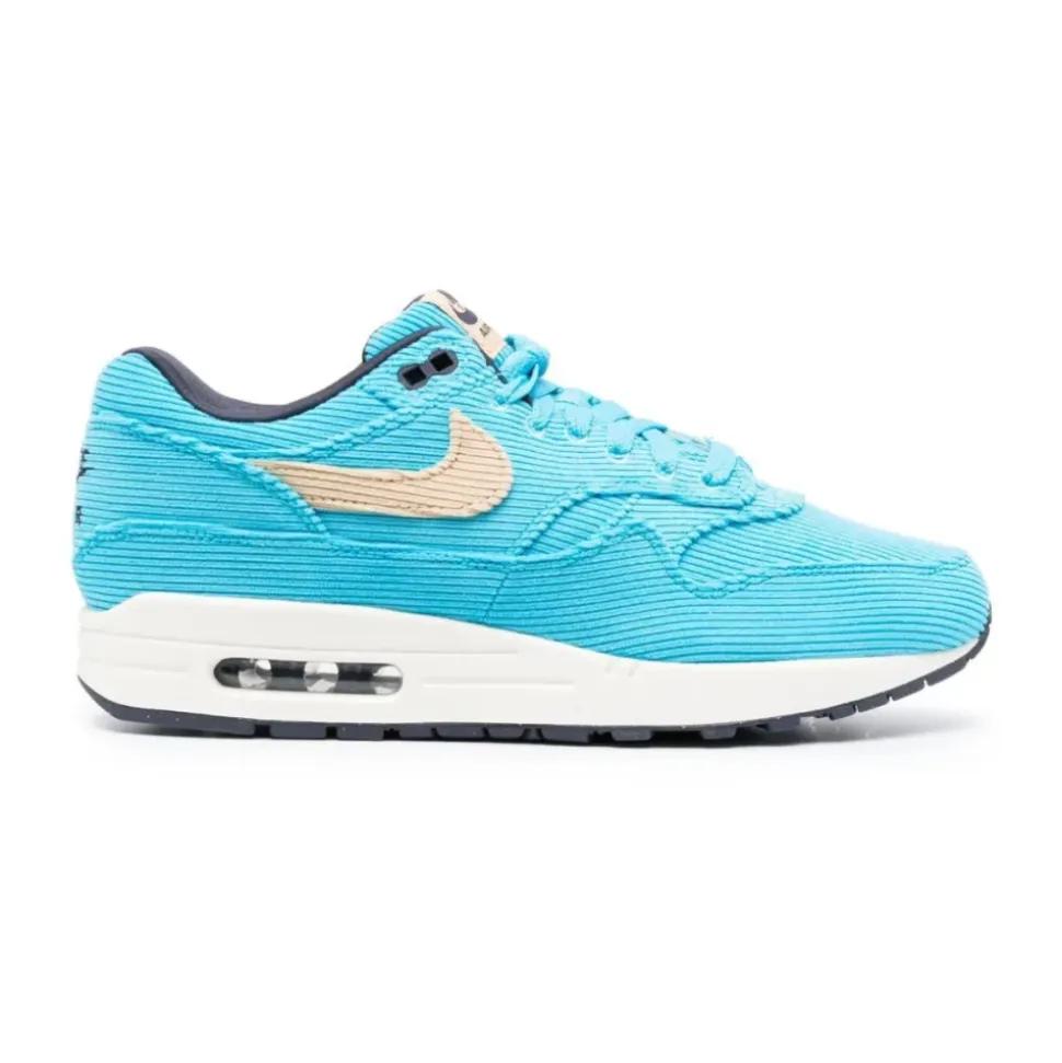 Zapatillas Nike Air Max 1 PRM de pana, azul báltico