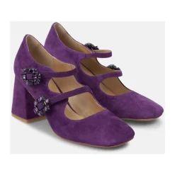 Zapato de doble hebilla joya
