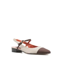 Zapato de Salón con Puntera y Tacón Ancho