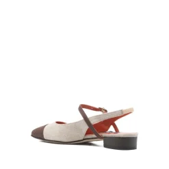 Zapato de Salón con Puntera y Tacón Ancho