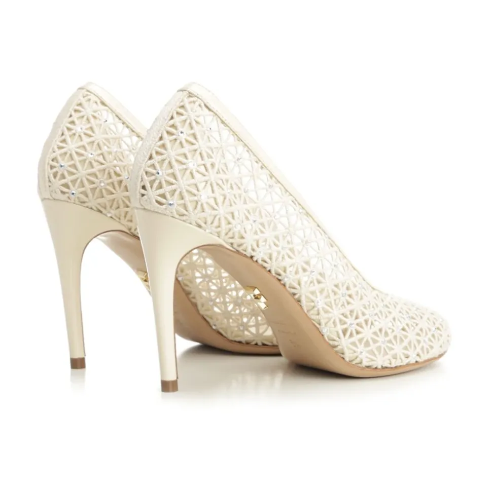 Zapato de Salón Macramé